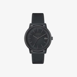 Lacoste 12.12 Move 3 Hands Black Silikon Siyah | RI1930524