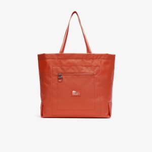 Lacoste Contrast Branding Oversized Tote Renkli | AW9524876