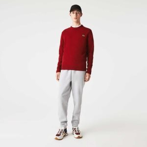 Lacoste Crew Neck Yün Bordo | AU6307514