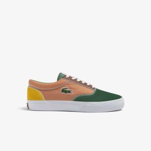 Lacoste Jump Serve Dantel Color-Pop Yeşil Kahverengi | DZ2394058