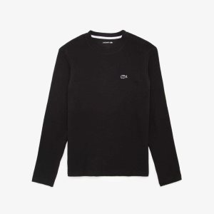 Lacoste Long Sleeve Lounge Siyah | MA7186340