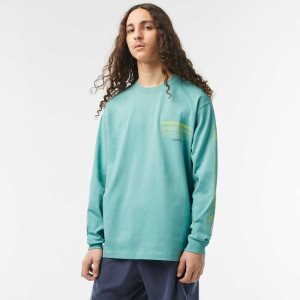 Lacoste Loose Fit Pamuklu Jersey Long Sleeve Nane | GO3064752