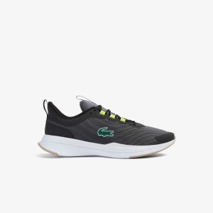 Lacoste Run Spin Gri Siyah | WG6058314