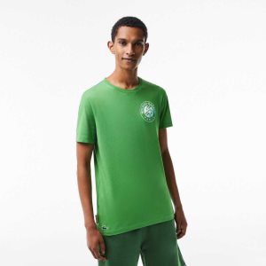 Lacoste SPORT Roland Garros Edition Logo Yeşil | IB5180947