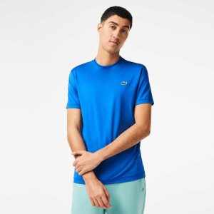 Lacoste SPORT Slim Fit Stretch Jersey Mavi | RQ6850374