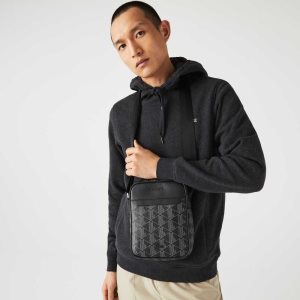 Lacoste The Blend Monogram Kanvas Vertical Renkli | BF1674305