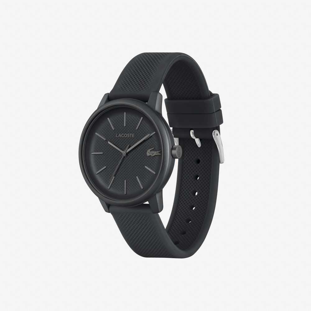 Lacoste 12.12 Move 3 Hands Black Silikon Siyah | RI1930524