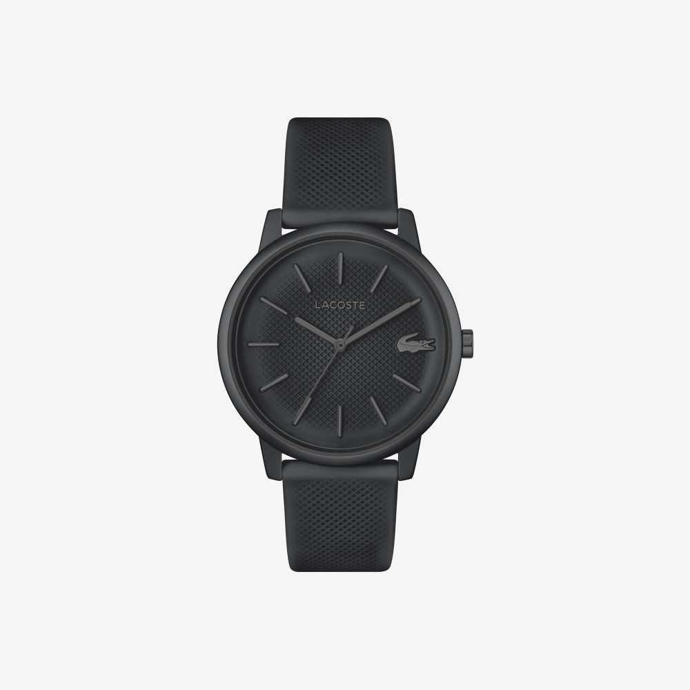 Lacoste 12.12 Move 3 Hands Black Silikon Siyah | RI1930524