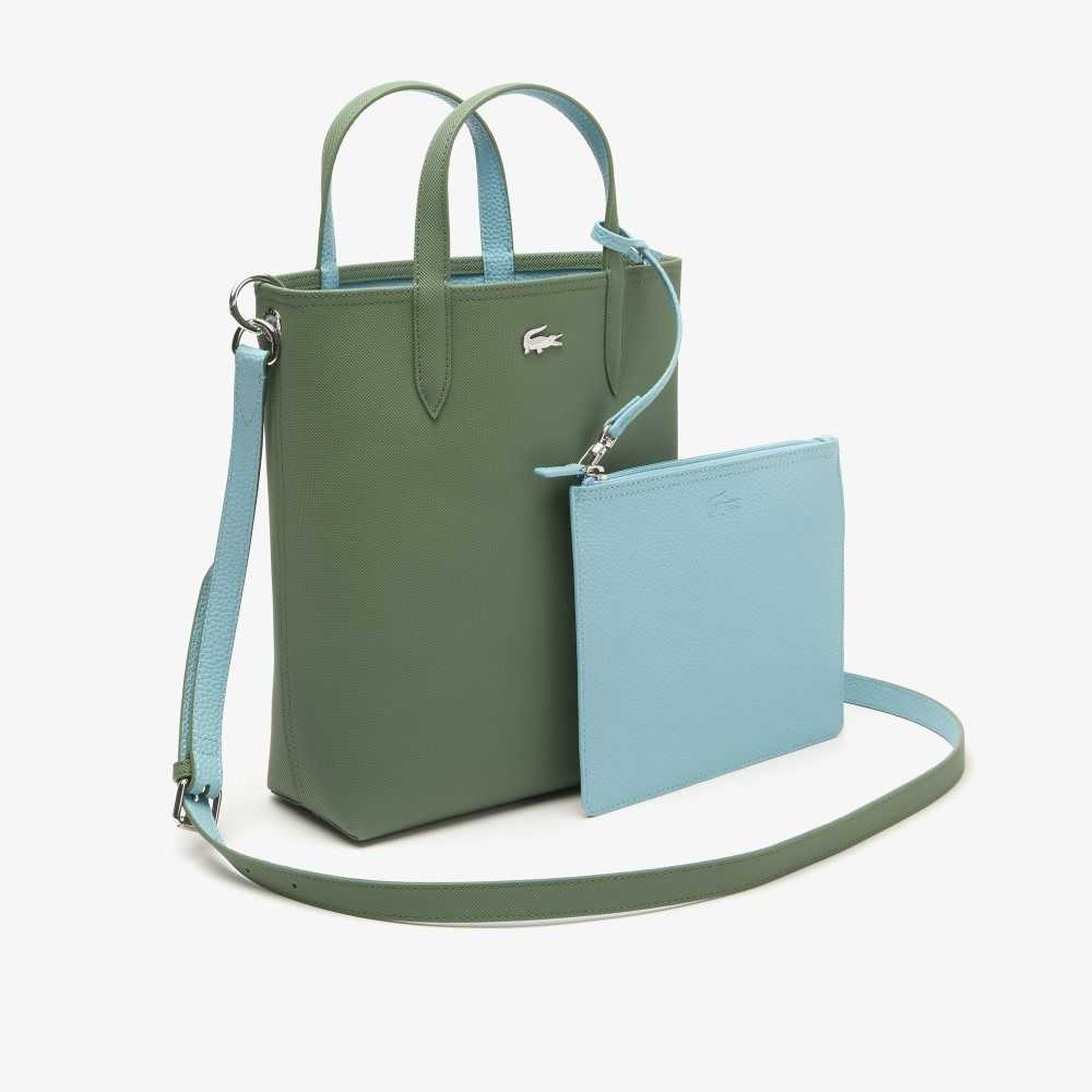 Lacoste Anna Reversible Coated Kanvas Tote Renkli | ML5498721