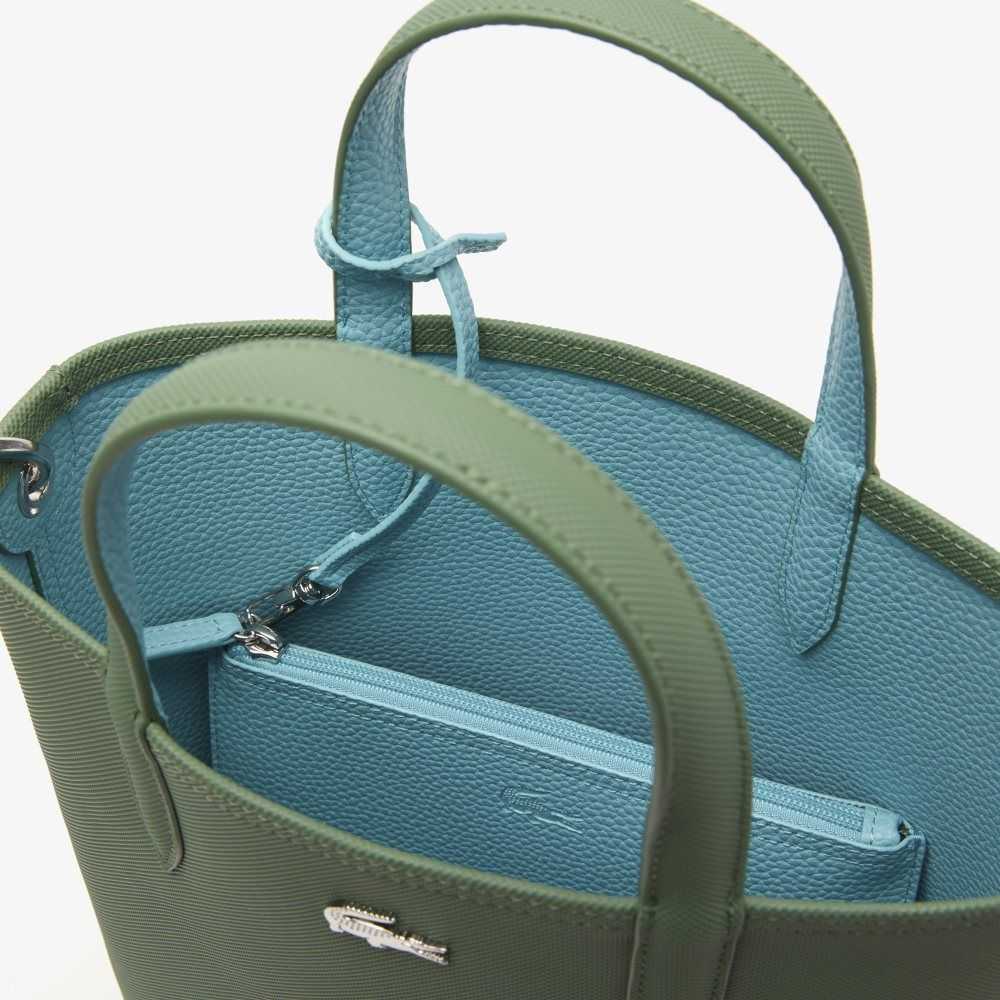 Lacoste Anna Reversible Coated Kanvas Tote Renkli | ML5498721