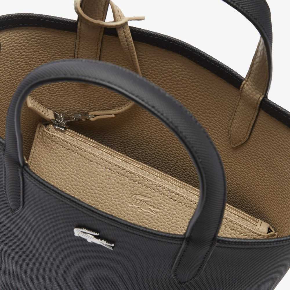 Lacoste Anna Reversible Coated Kanvas Tote Renkli | NY4610732