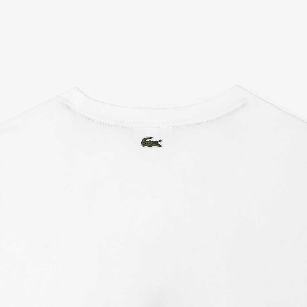 Lacoste Big Fit Jersey Beyaz | QZ5761908