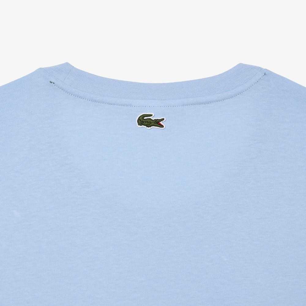 Lacoste Big Fit Jersey Mavi | LA9062347