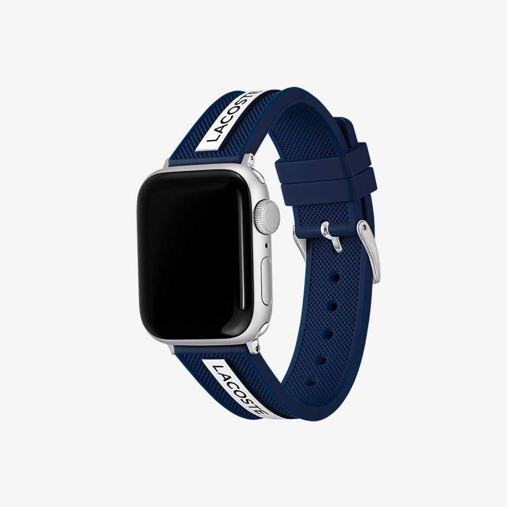 Lacoste Blue Silikon Apple Askılı Siyah | ZB0236891