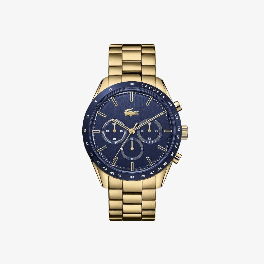 Lacoste Boston Kronograf Ionic Gold Plated Altın | AH1604785