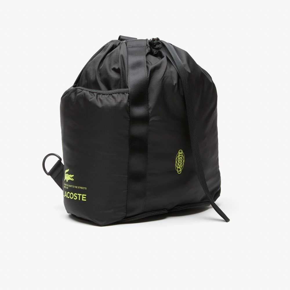 Lacoste Branded Foldable Backpack Açık Yeşil | OW5807621