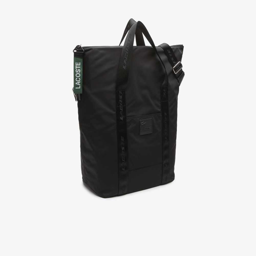 Lacoste Branded Handle Large Tote Siyah | NV1923768