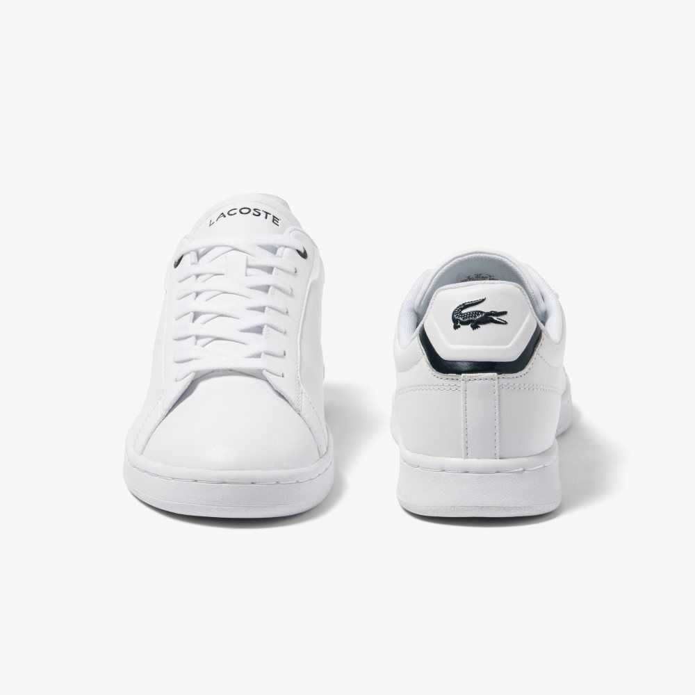 Lacoste Carnaby Pro BL Deri Tonal Beyaz Lacivert | CT2950368