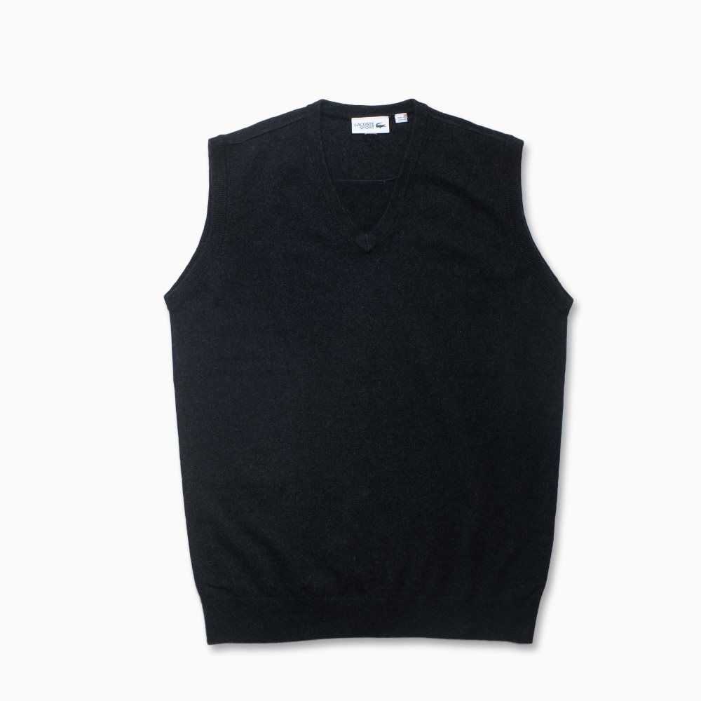 Lacoste Cashmere Vest Siyah | TW7231654