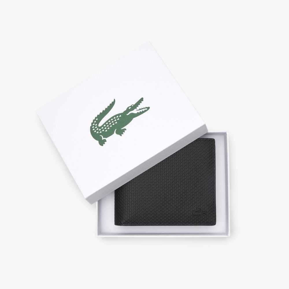 Lacoste Chantaco Calfskin Deri Wallet Siyah | NF2901578