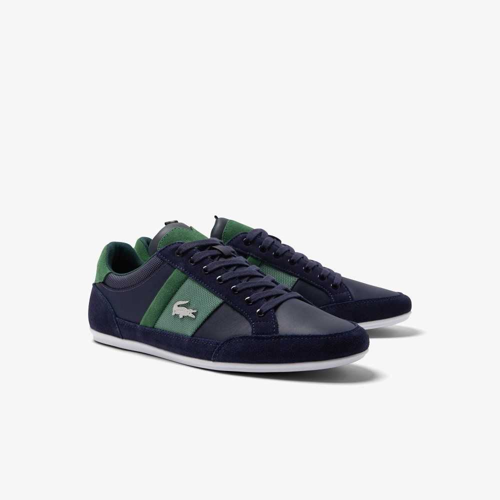 Lacoste Chaymon Deri Lacivert Yeşil | EW8136942