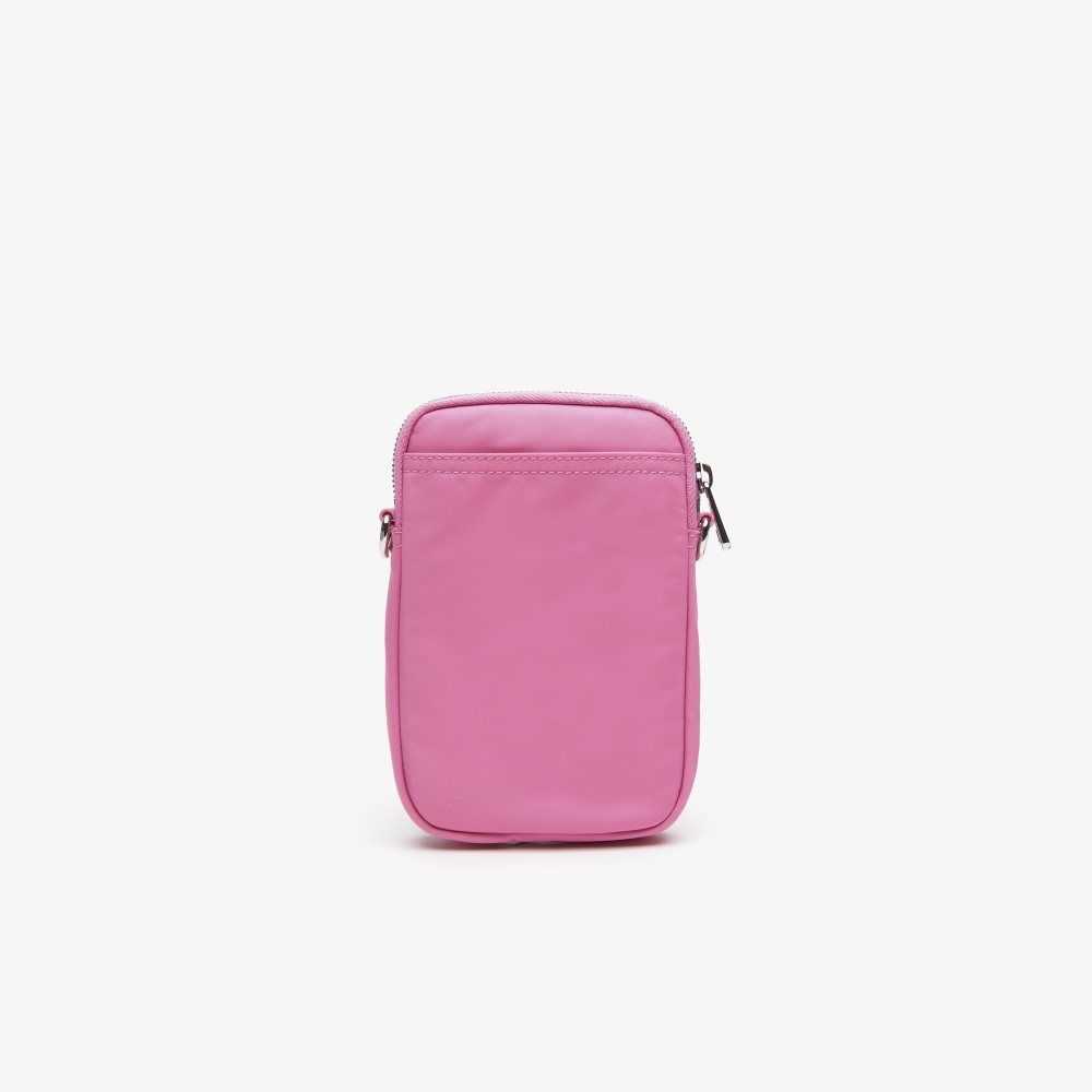 Lacoste Contrast Branding Smartphone Holder Pembe | RW1375240