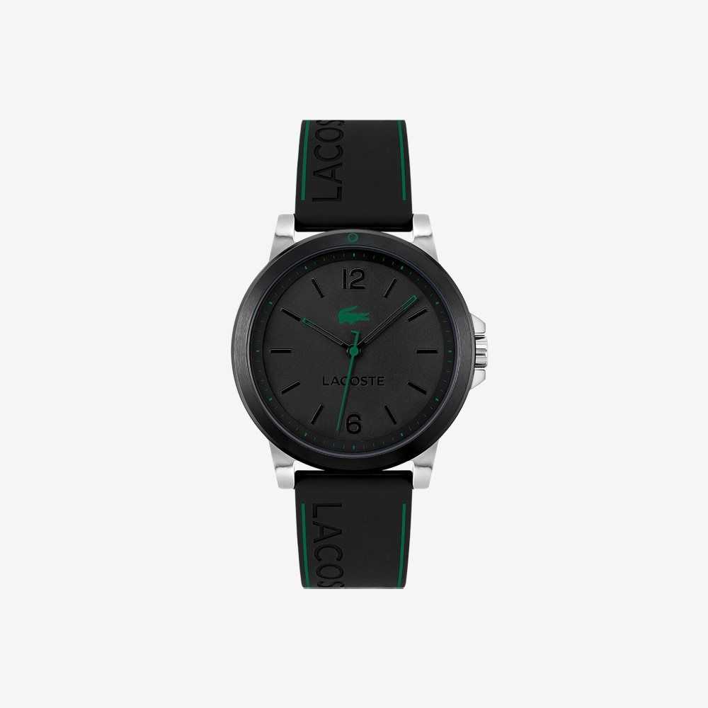 Lacoste Court 3 Hands Black Silikon Siyah | VR1358967