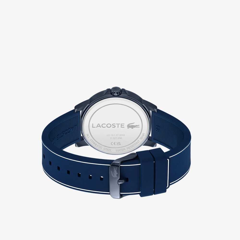 Lacoste Court 3 Hands Blue Silikon Mavi | ND0985634