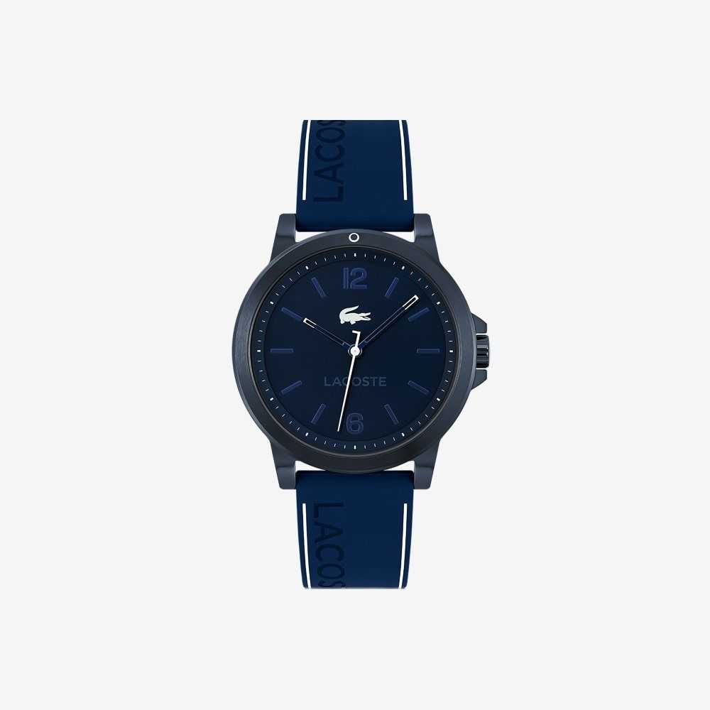 Lacoste Court 3 Hands Blue Silikon Mavi | ND0985634