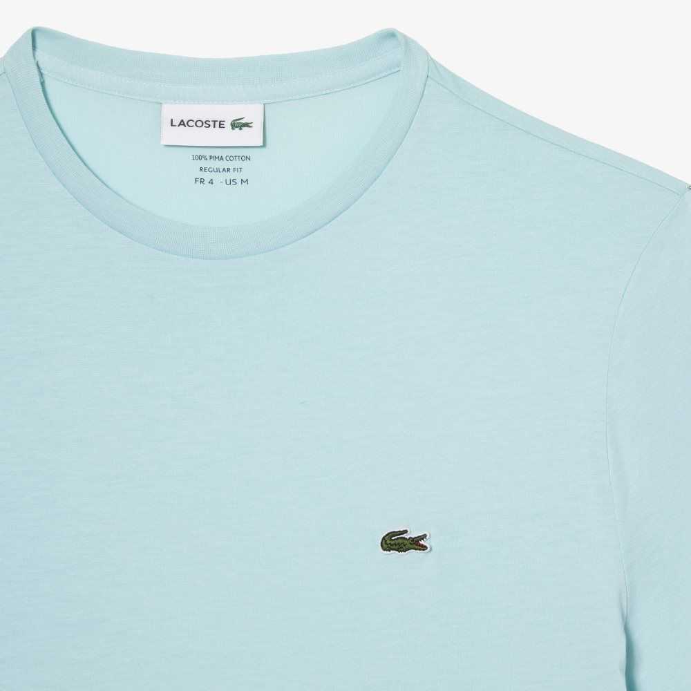 Lacoste Crew Neck Pima Pamuklu Jersey Nane | JU0648192