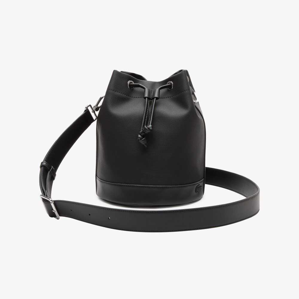 Lacoste Detachable Askılı Bucket Siyah | MC4673189