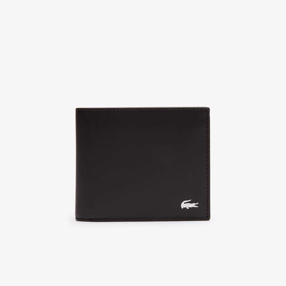 Lacoste Fitzgerald Deri Wallet Koyu Kahverengi | EM8047519