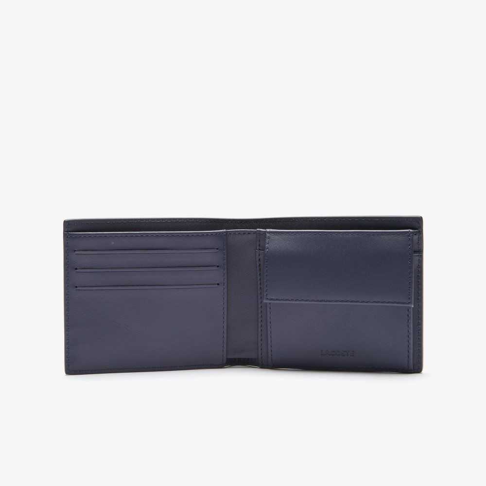 Lacoste Fitzgerald Deri Wallet Lacivert | AM2567439