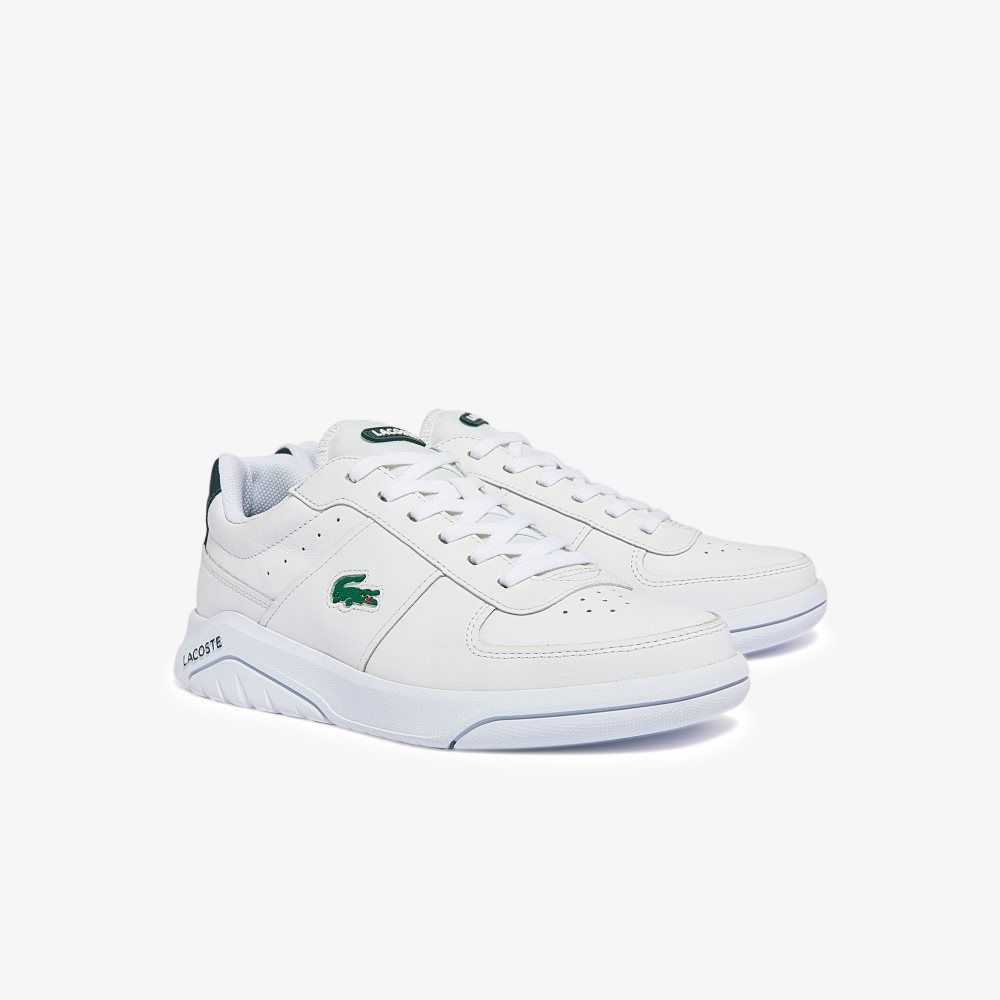 Lacoste Game Advance Deri Beyaz Koyu Yeşil | UL6410278