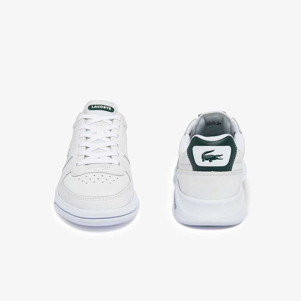 Lacoste Game Advance Deri Beyaz Koyu Yeşil | UL6410278