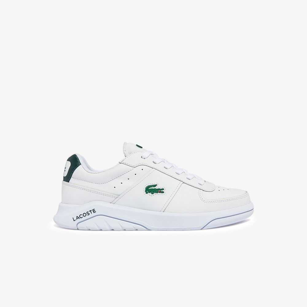 Lacoste Game Advance Deri Beyaz Koyu Yeşil | UL6410278