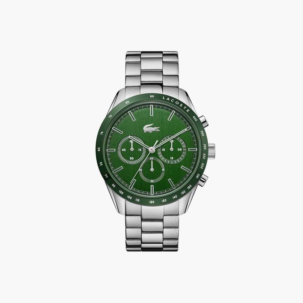 Lacoste Green Stainless Steel Askılı Boston Chrono Gümüş | GQ0276813