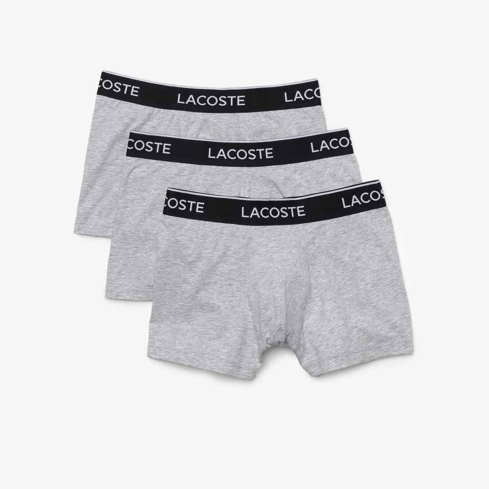 Lacoste Gündelik Boksör Brief 3-Pack Gri | KV8509417