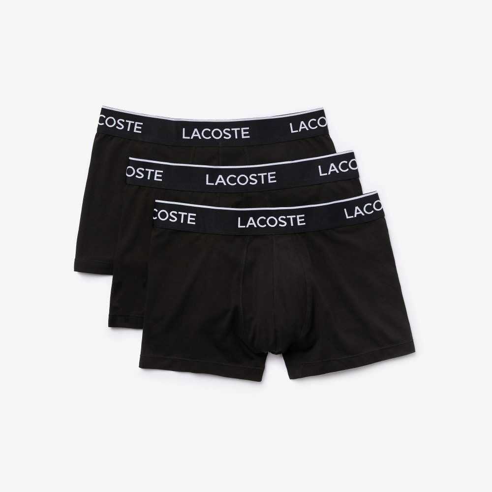 Lacoste Gündelik Boksör Brief 3-Pack Siyah | SC0178563