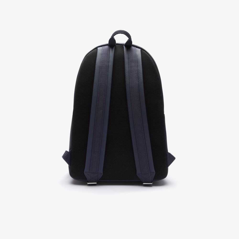 Lacoste Klasik Petit Pique Backpack Lacivert | KX9457820