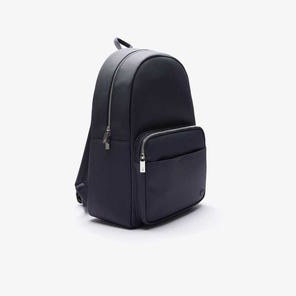 Lacoste Klasik Petit Pique Backpack Lacivert | KX9457820