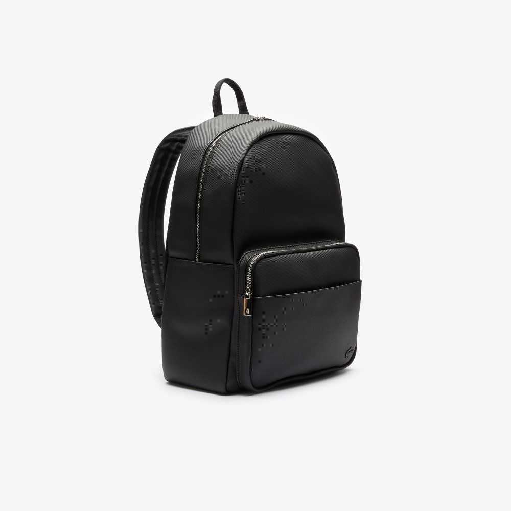 Lacoste Klasik Petit Pique Backpack Siyah | ZB7691582