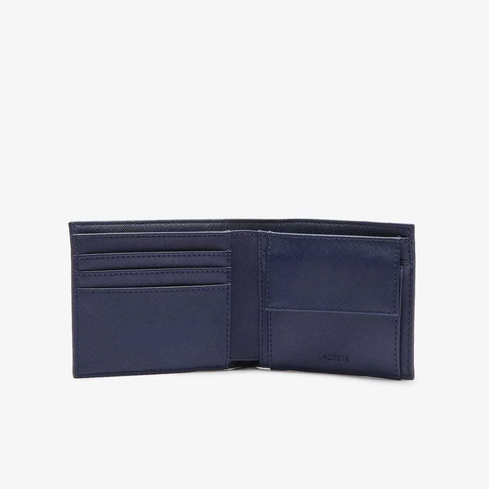 Lacoste Klasik Petit Pique Three Card Wallet Lacivert | PQ8109674