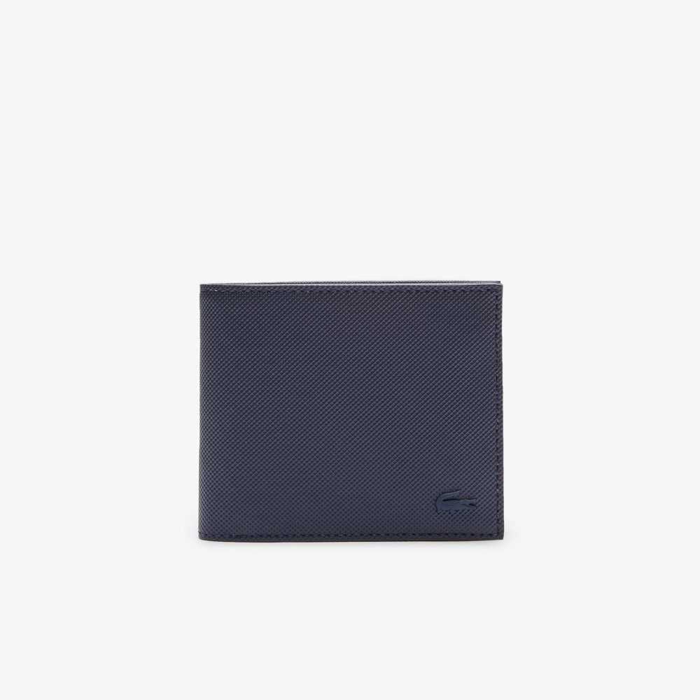 Lacoste Klasik Petit Pique Three Card Wallet Lacivert | PQ8109674