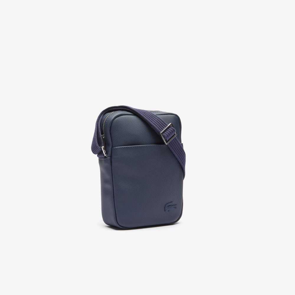 Lacoste Klasik Petit Pique Vertical Zip Lacivert | YT3697258