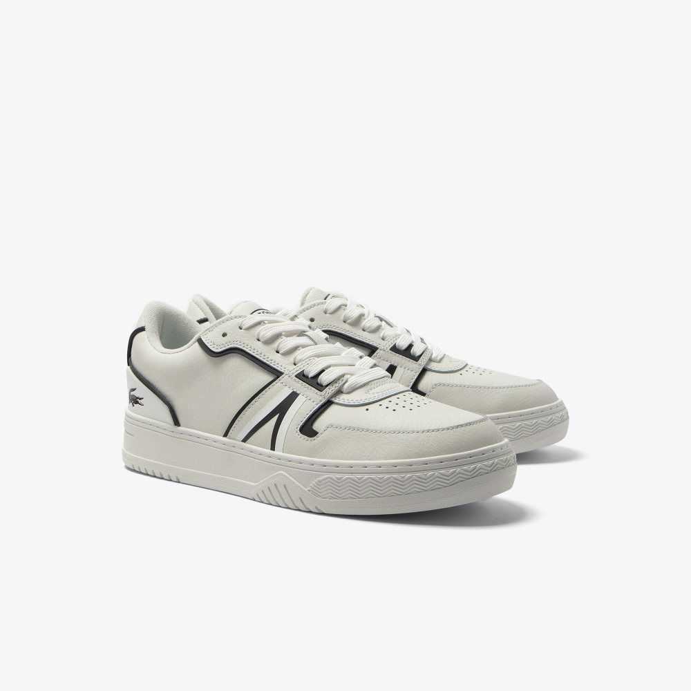 Lacoste L001 Baseline Deri Beyaz Siyah | ND6904521