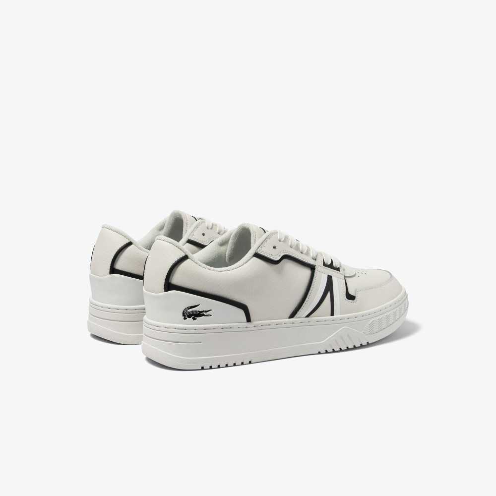 Lacoste L001 Baseline Deri Beyaz Siyah | ND6904521