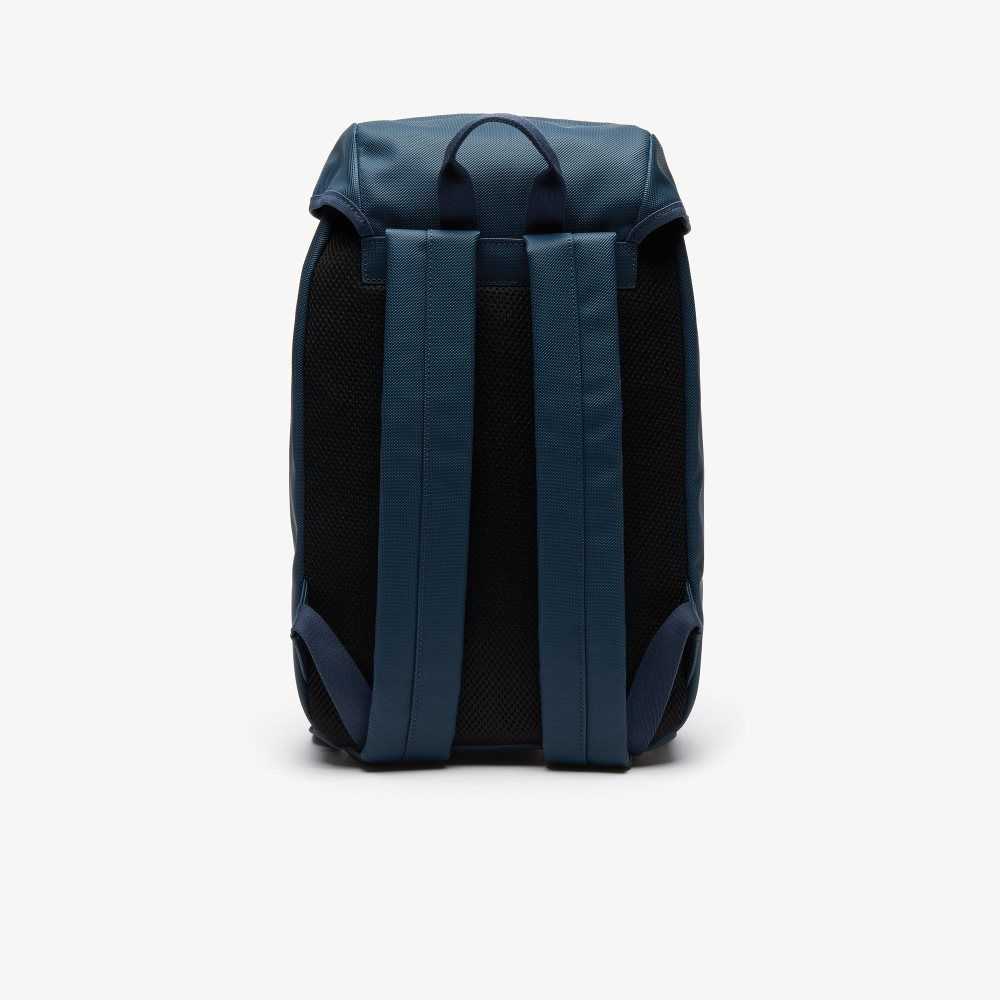 Lacoste L.12.12 Concept Flap Coated Kanvas Backpack Renkli | BY4213068