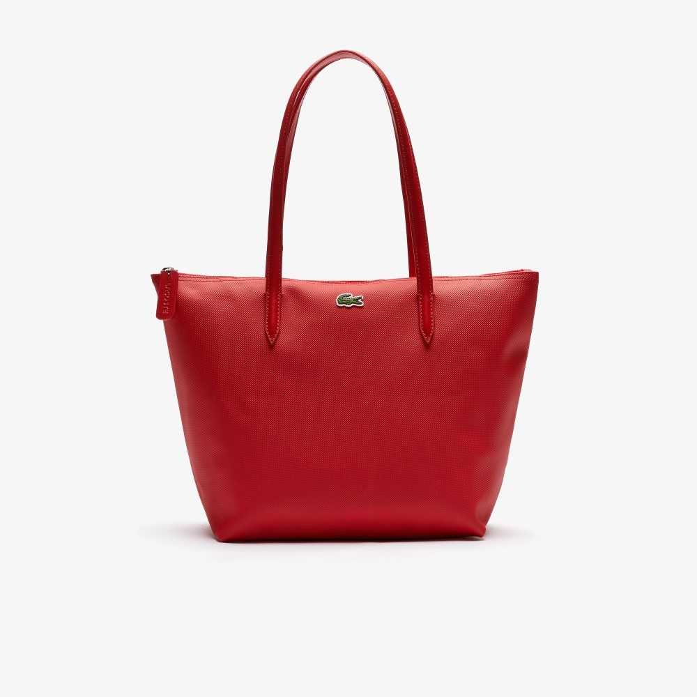 Lacoste L.12.12 Concept Small Zip Tote Kırmızı | HZ1302895