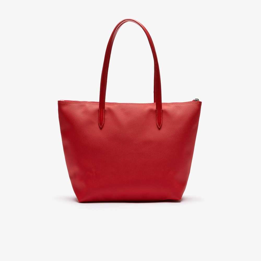 Lacoste L.12.12 Concept Small Zip Tote Kırmızı | HZ1302895